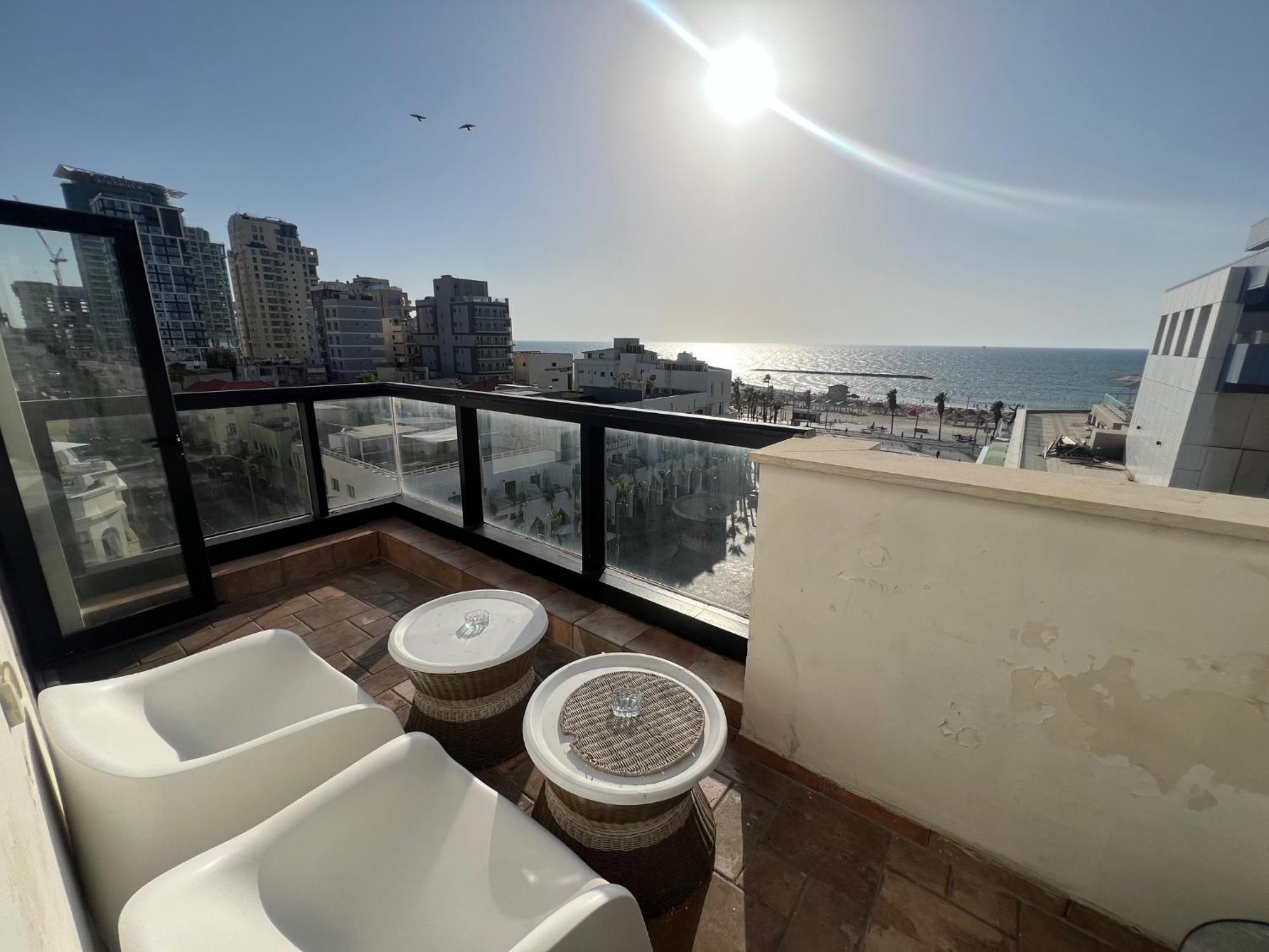 3Bedrooms Suite With Balcony And Shelter Yarkon15 Tel Aviv Exteriör bild
